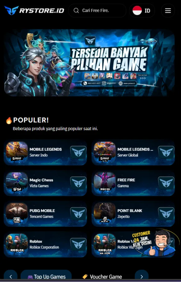 Contoh Website Paket Lengkap 3